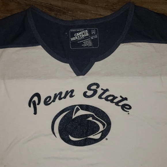 Campus Heritage Tops - Penn state t-shirt juniors medium